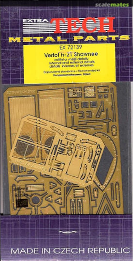 Boxart Boeing Vertol H-21 Shawnee EX 72139 Extratech