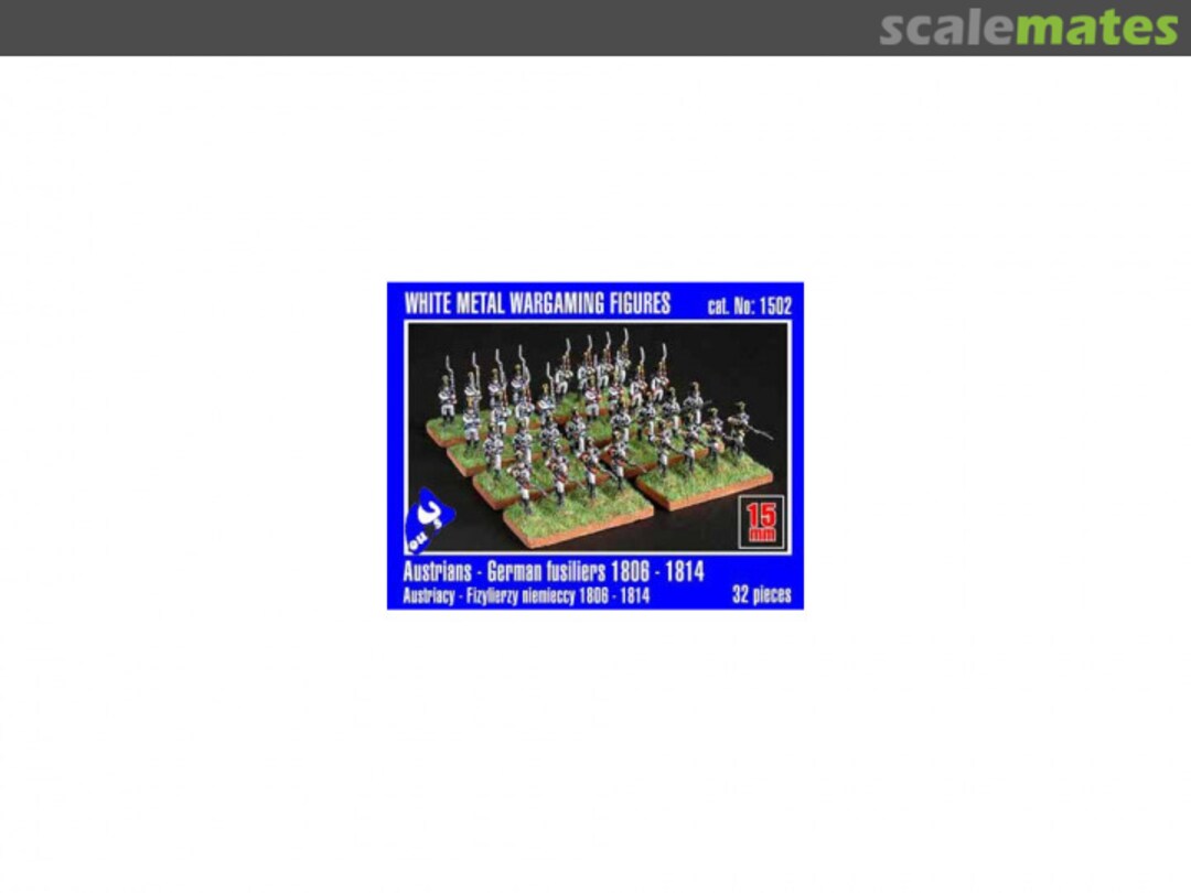 Boxart Austrians - German fusiliers 1806-1814 1502 Mirage Hobby Boxart Austrians - German fusiliers 1806-1814 1502 Mirage Hobby