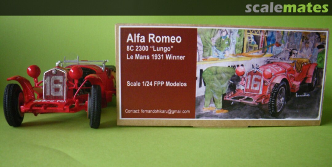 Boxart Alfa Romeo 8C 2300 Lungo  FPP Modelos