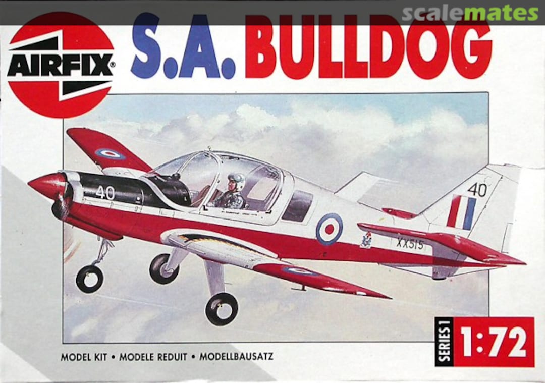 Boxart S.A. Bulldog 01061 Airfix Boxart S.A. Bulldog 01061 Airfix