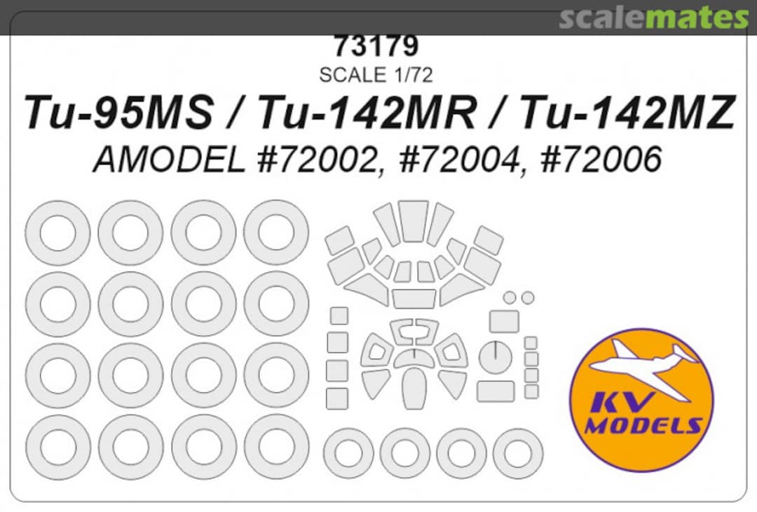 Boxart Tu-95 / Tu-142 73179 KV Models