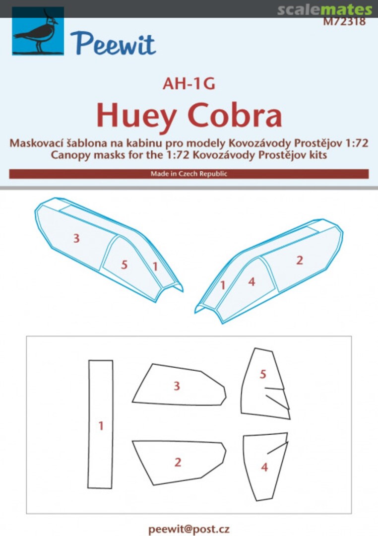 Boxart Huey Cobra M72318 Peewit Boxart Huey Cobra M72318 Peewit