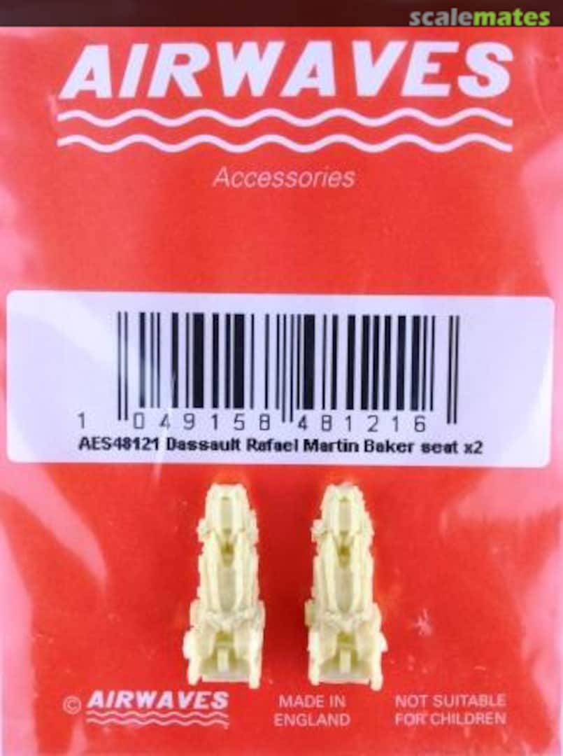 Boxart Dassault Rafale Martin Baker Seats x 2 AES48121 Airwaves Boxart Dassault Rafale Martin Baker Seats x 2 AES48121 Airwaves