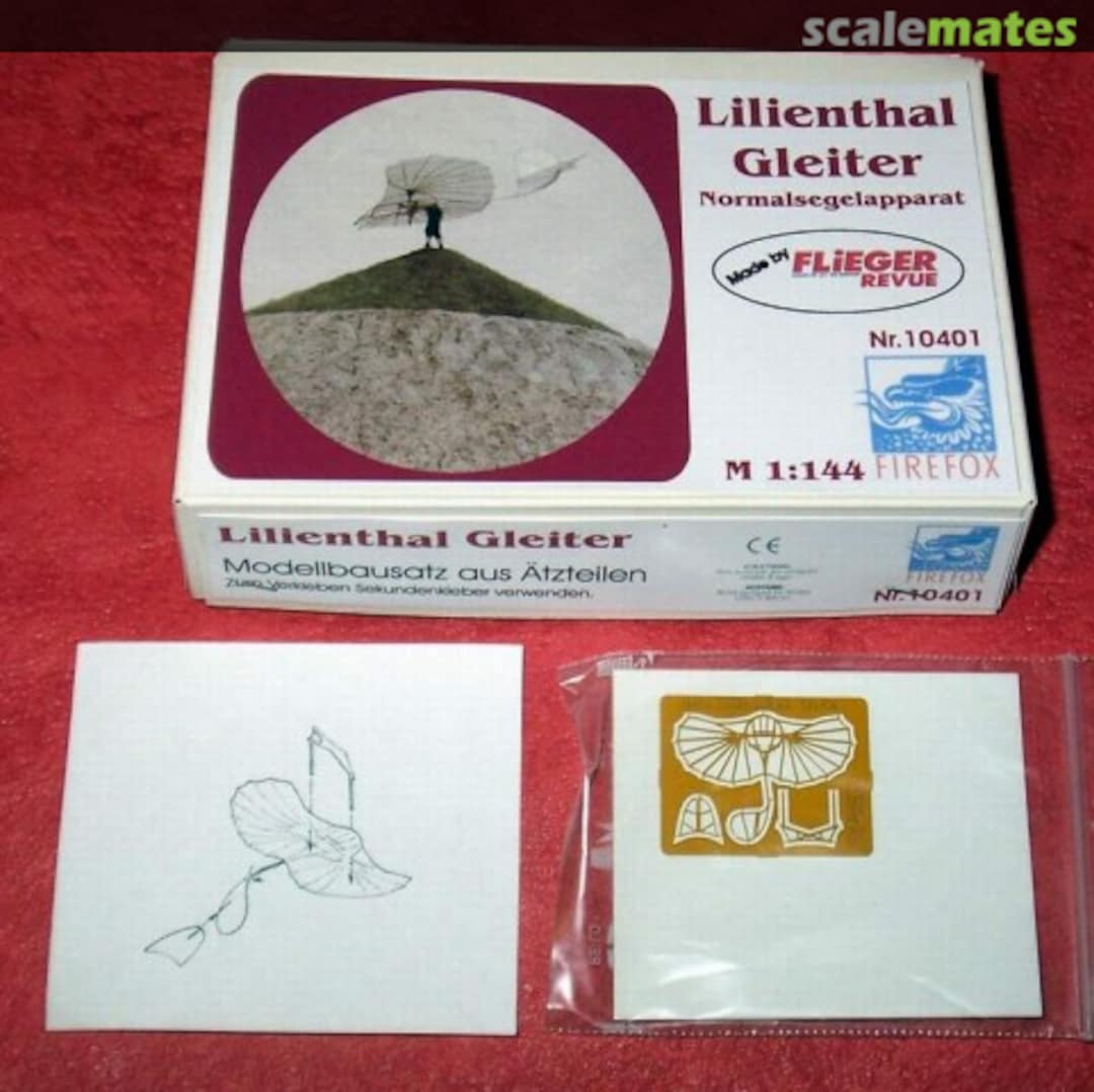 Boxart Lilienthal Gleiter 10401 Firefox Boxart Lilienthal Gleiter 10401 Firefox