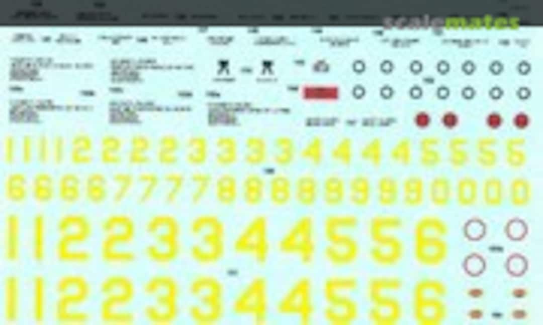 1:48 C-47 / DC-3 Stencils (Foxbot 48-013) 48-013