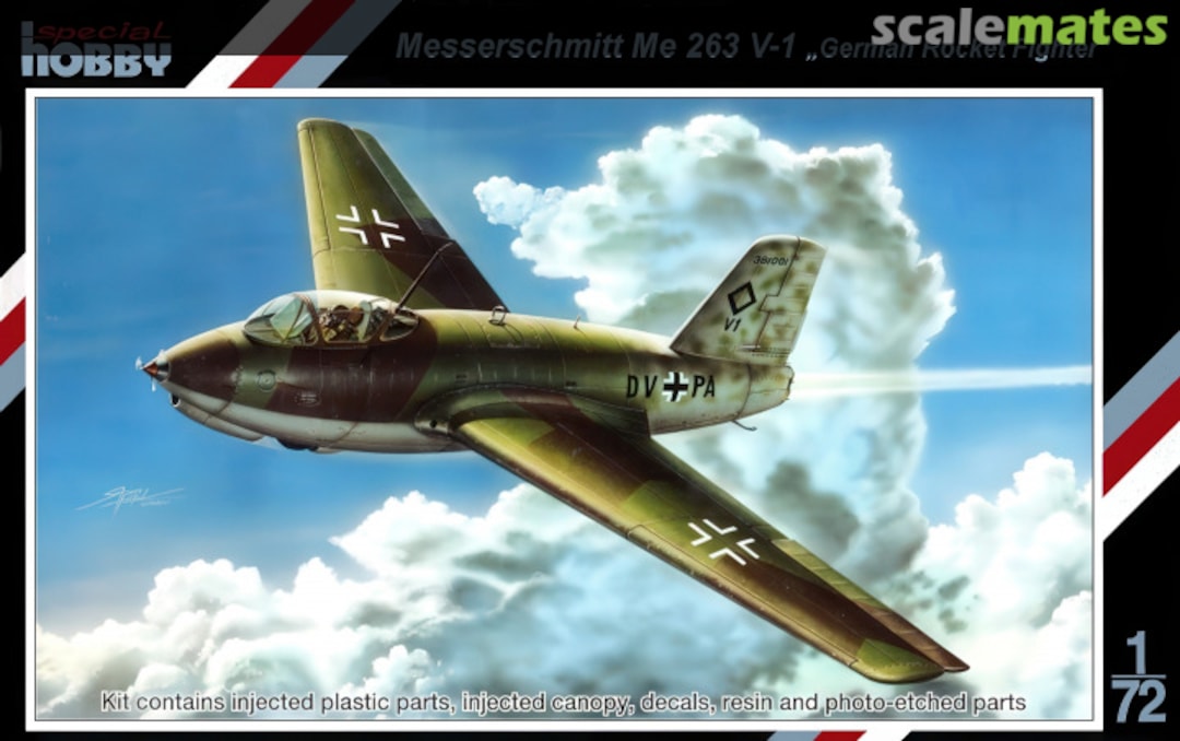 Boxart Messerschmitt Me 263 V-1 SH72118 Special Hobby Boxart Messerschmitt Me 263 V-1 SH72118 Special Hobby