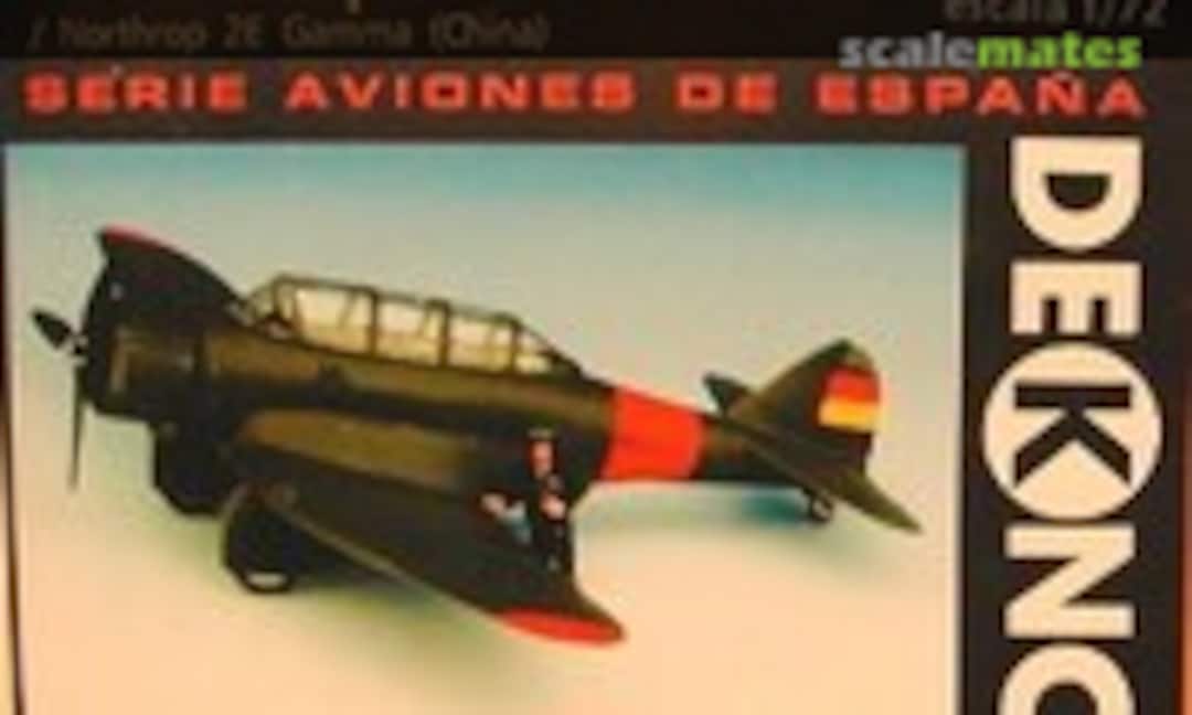 1:72 Northrop 5B Gamma / Northrop 2E Gamma (China) (Dekno Models E-1600) E-1600