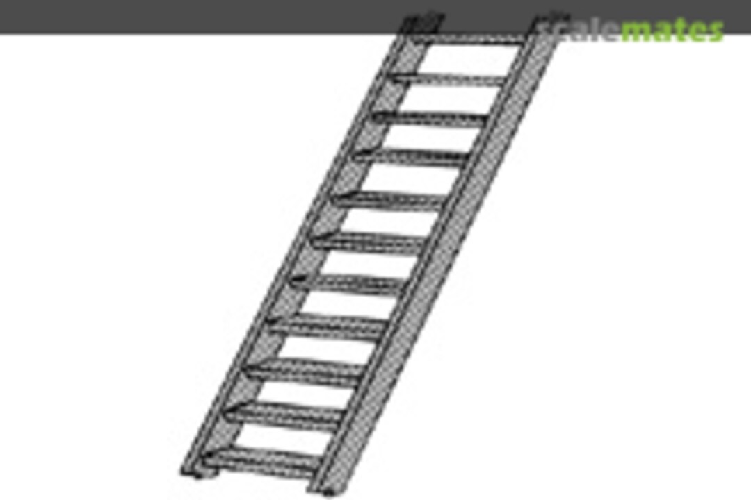 Boxart Stairway (6.7 x 19.1 x 300 mm) 90663 Plastruct Boxart Stairway (6.7 x 19.1 x 300 mm) 90663 Plastruct
