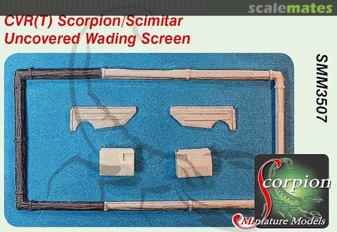 Boxart CVR(T) Scorpion/Scimitar Uncovered Wading Screen SMM3507 Scorpion Miniature Models Boxart CVR(T) Scorpion/Scimitar Uncovered Wading Screen SMM3507 Scorpion Miniature Models