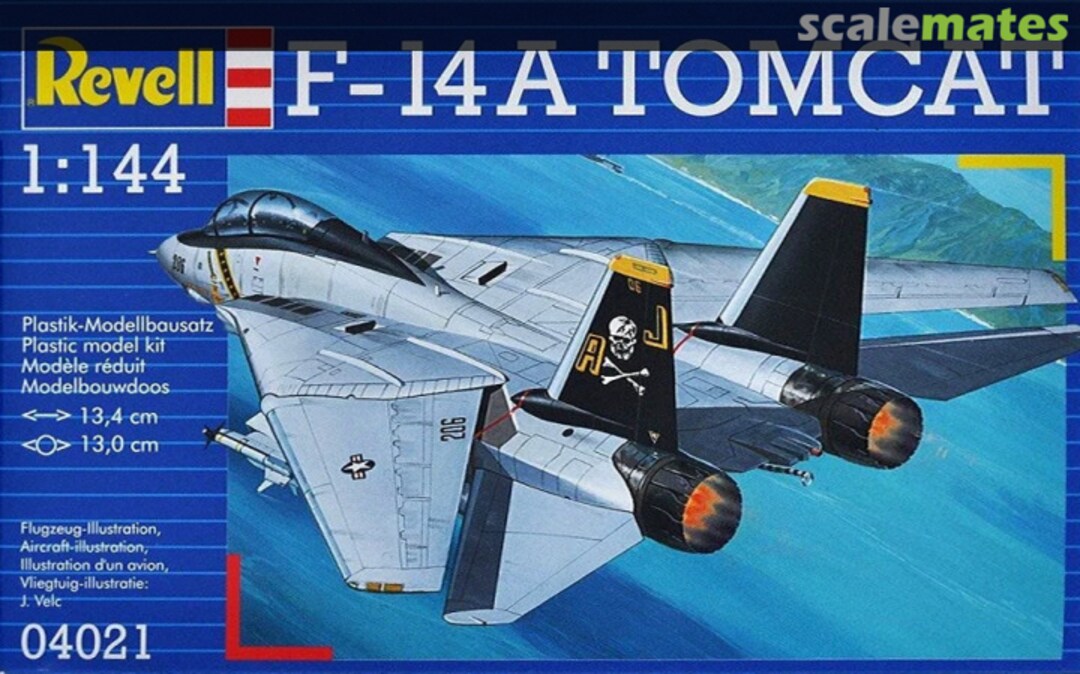 Boxart F-14A Tomcat 04021 Revell