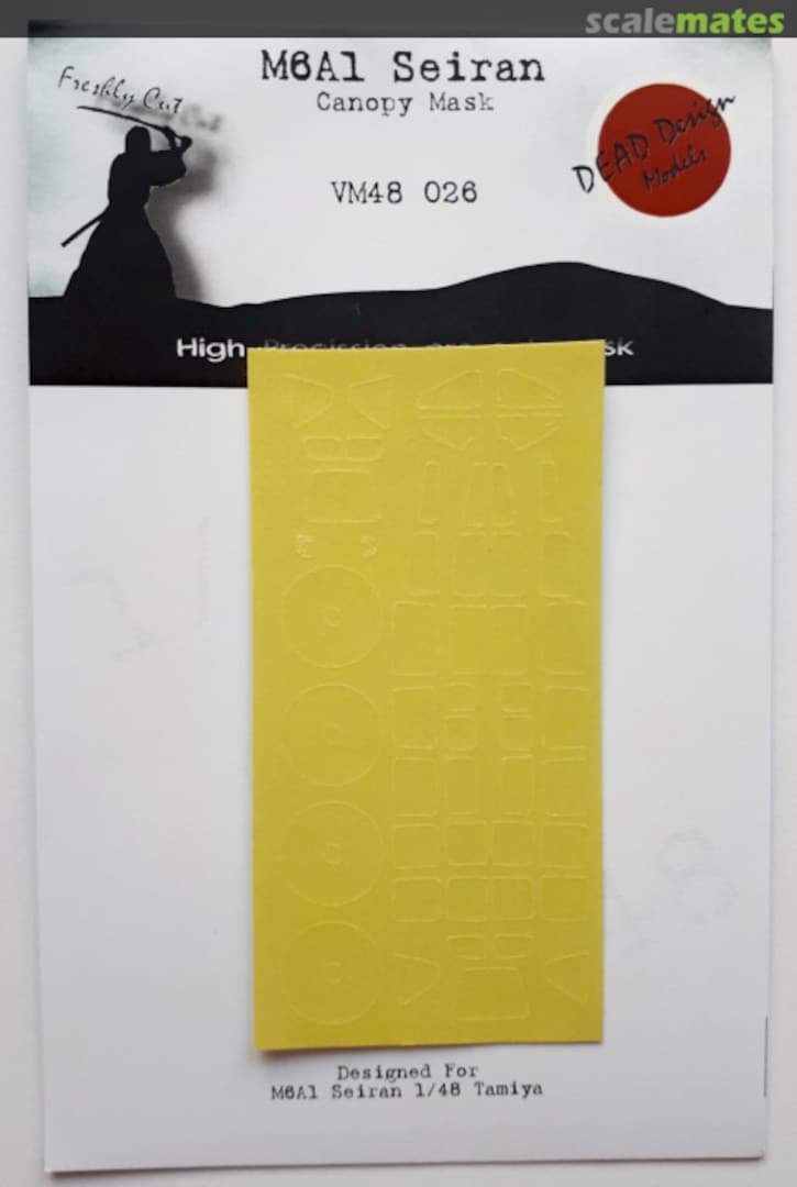 Boxart M6A Seiran - Canopy Mask VM48026 DEAD Design Models Boxart M6A Seiran - Canopy Mask VM48026 DEAD Design Models