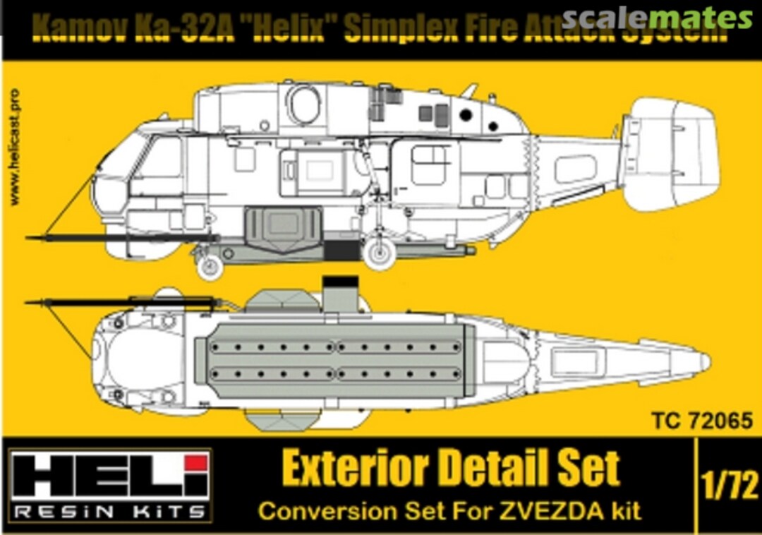 Boxart Kamov Ka-32A ''Helix'' TC72065 HELI Resin Kits Boxart Kamov Ka-32A ''Helix'' TC72065 HELI Resin Kits