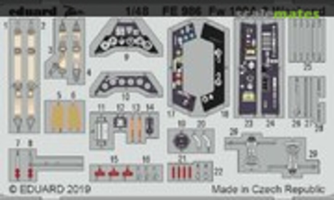 1:48 Fw 190A-3 (Eduard FE986) FE986