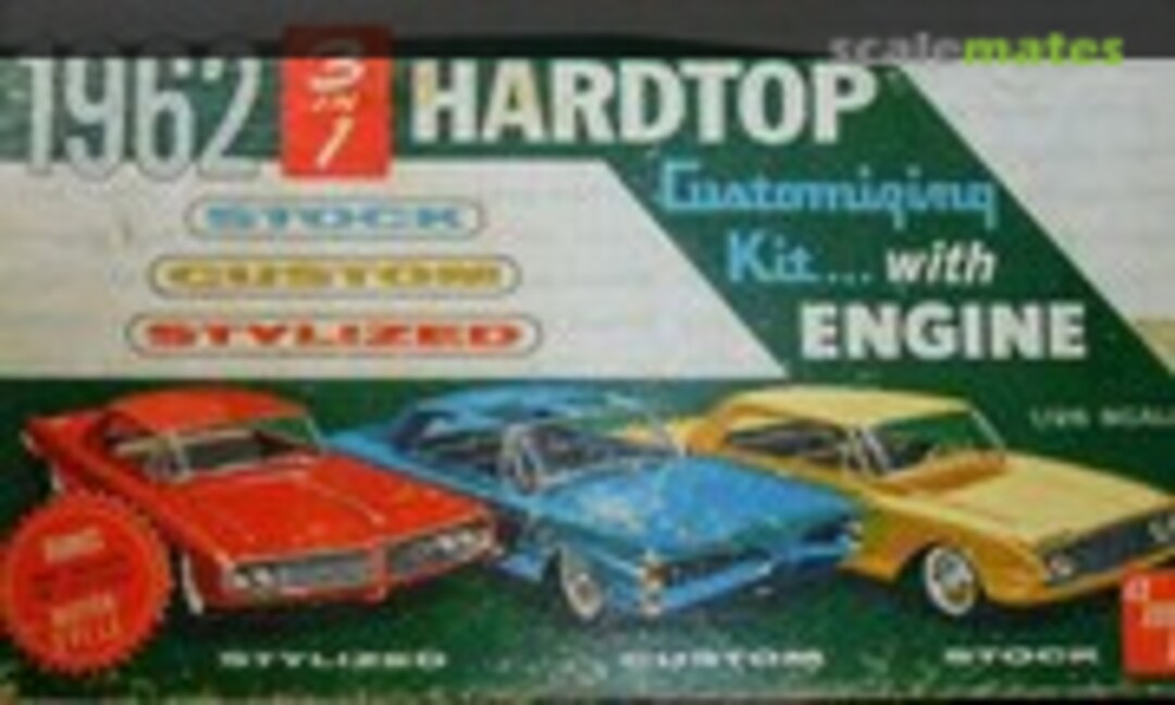 1:25 1962 Chevrolet Impala Hardtop (AMT S722)