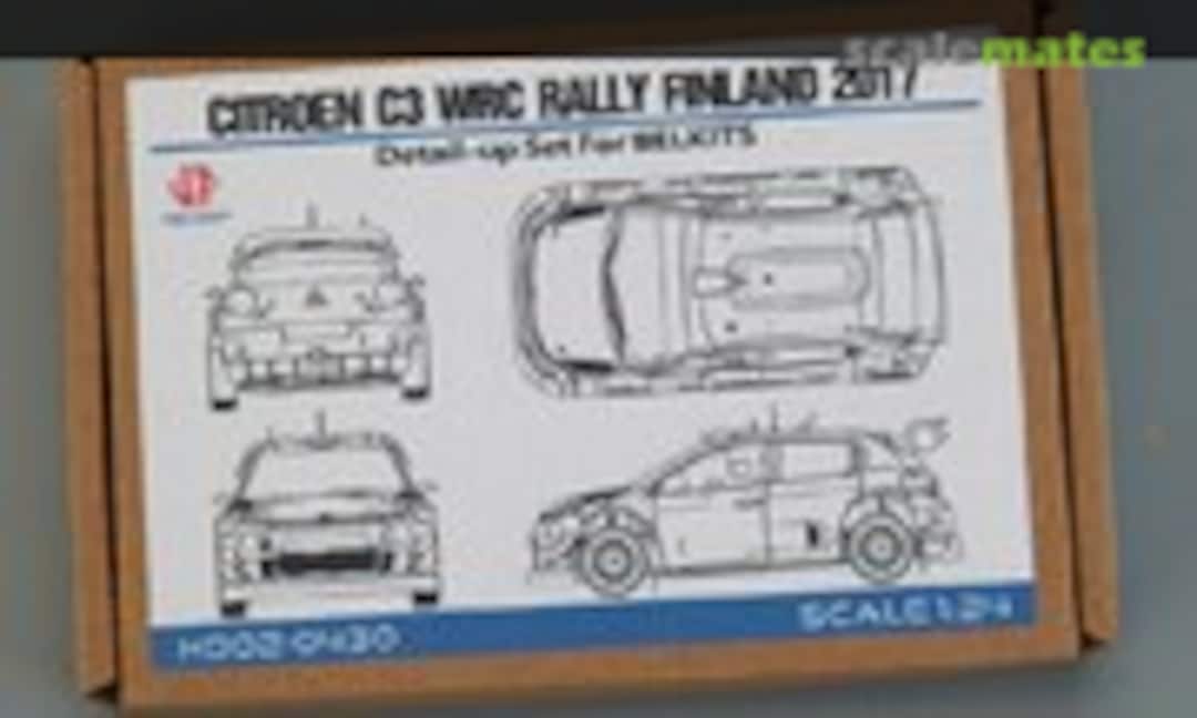 1:24 Citroen C3 Wrc Rally Finland 2017 Detail-up Set For Belkits (Hobby Design HD02-0430) HD02-0430
