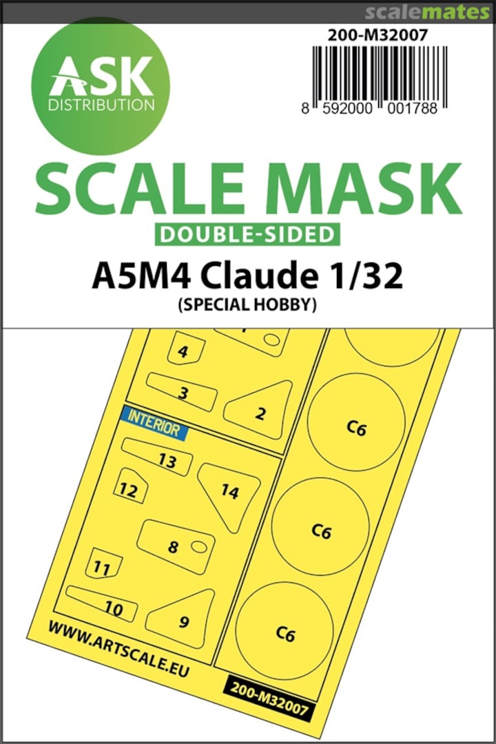 Boxart A5M4 Claude 200-M32007 ASK Boxart A5M4 Claude 200-M32007 ASK