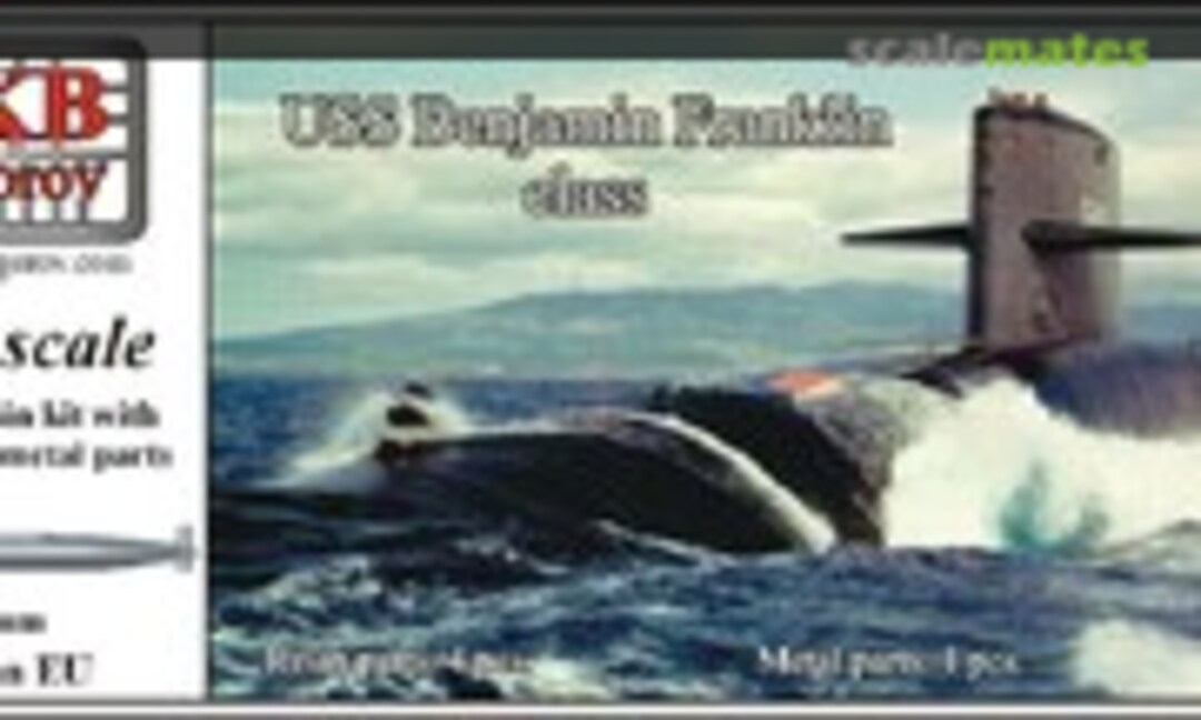 1:700 USS Benjamin Franklin class (OKB Grigorov 700033)