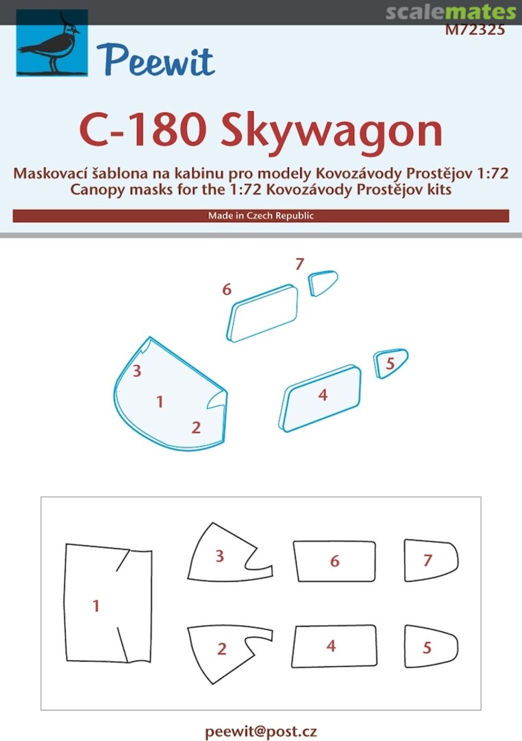 Boxart C-180 Skywagon M72325 Peewit Boxart C-180 Skywagon M72325 Peewit