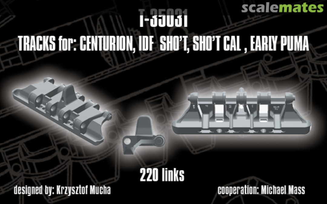 Boxart Tracks for: Centurion, IDF Sho't, Sho't Cal, early Puma T-35031 QUICKTRACKS Boxart Tracks for: Centurion, IDF Sho't, Sho't Cal, early Puma T-35031 QUICKTRACKS