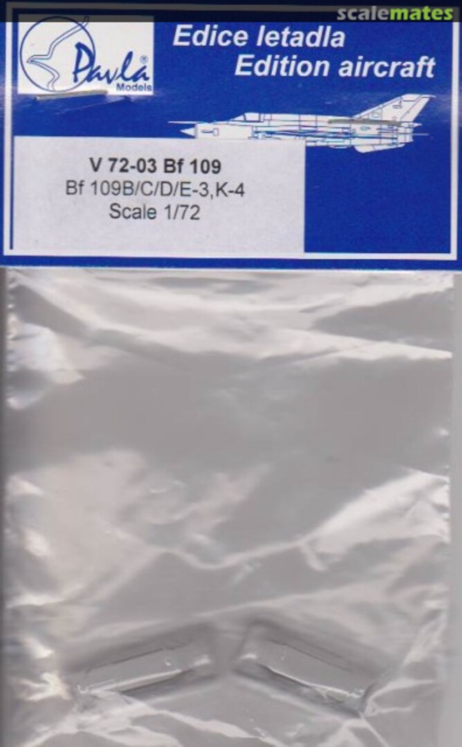 Boxart Bf 109 V72-03 Pavla Models Boxart Bf 109 V72-03 Pavla Models