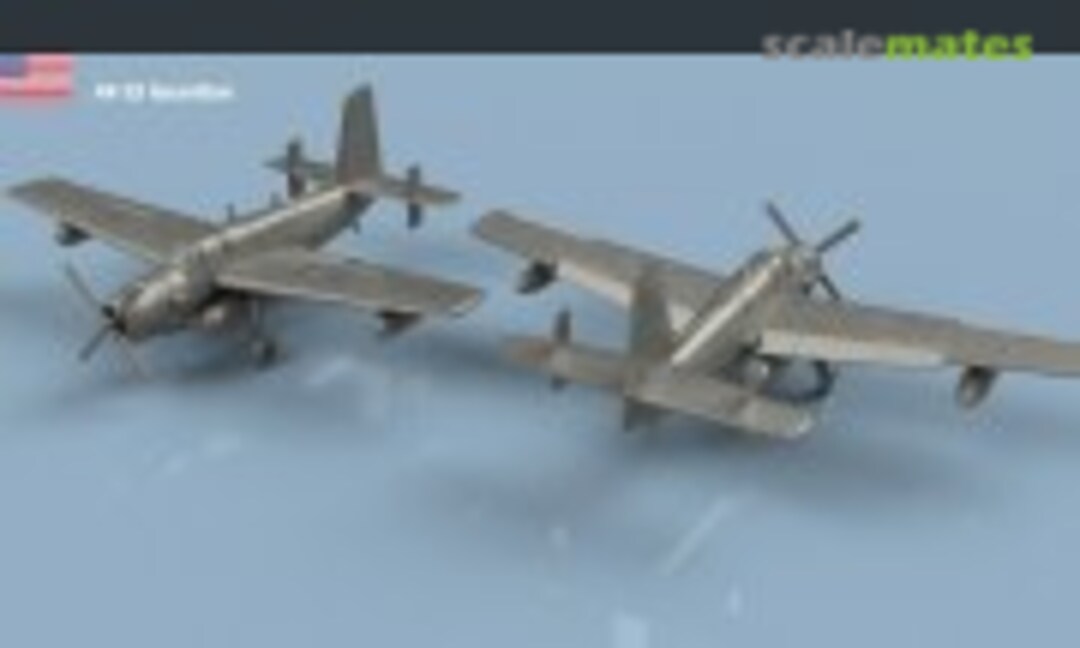 1:700 Grumman AF-2 S Guardian unfolded wings - 3D printing (5 pcs) (L'Arsenal 3D700504) 3D700504
