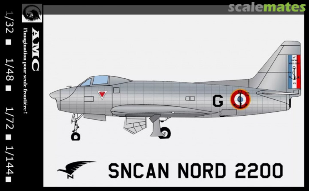 Boxart SNCAN Nord 2200 u/k AMC Boxart SNCAN Nord 2200 u/k AMC