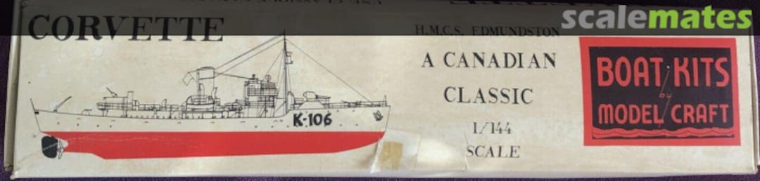 Boxart H.M.S.C Edmundston MB-01 Easy Built Models Limited Boxart H.M.S.C Edmundston MB-01 Easy Built Models Limited