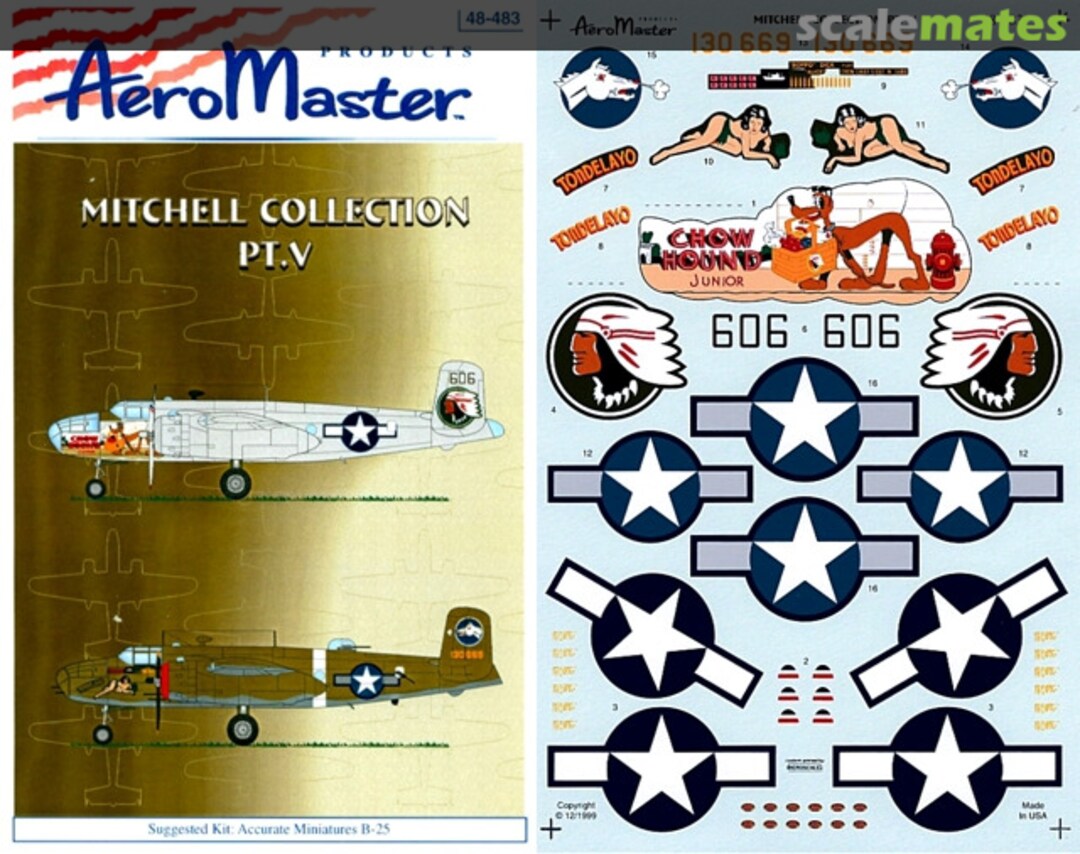 Boxart Mitchell Collection Pt. V 48-483 AeroMaster Boxart Mitchell Collection Pt. V 48-483 AeroMaster