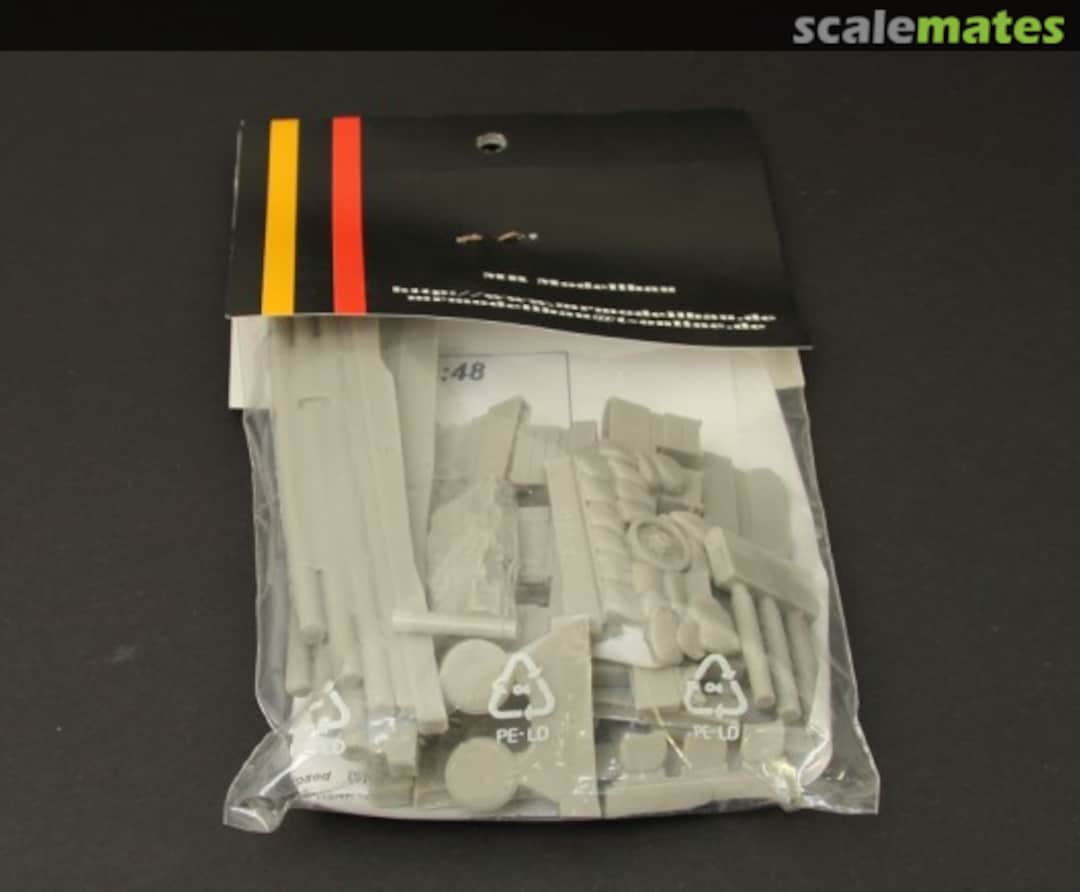 Boxart Upgrade Set und Gepäck M4 Sherman US Army MR-48007 MR Modellbau Boxart Upgrade Set und Gepäck M4 Sherman US Army MR-48007 MR Modellbau