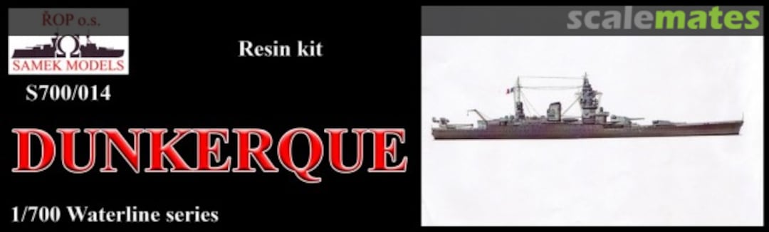 Boxart Dunkerque S700/014 ROP o.s. Samek Models