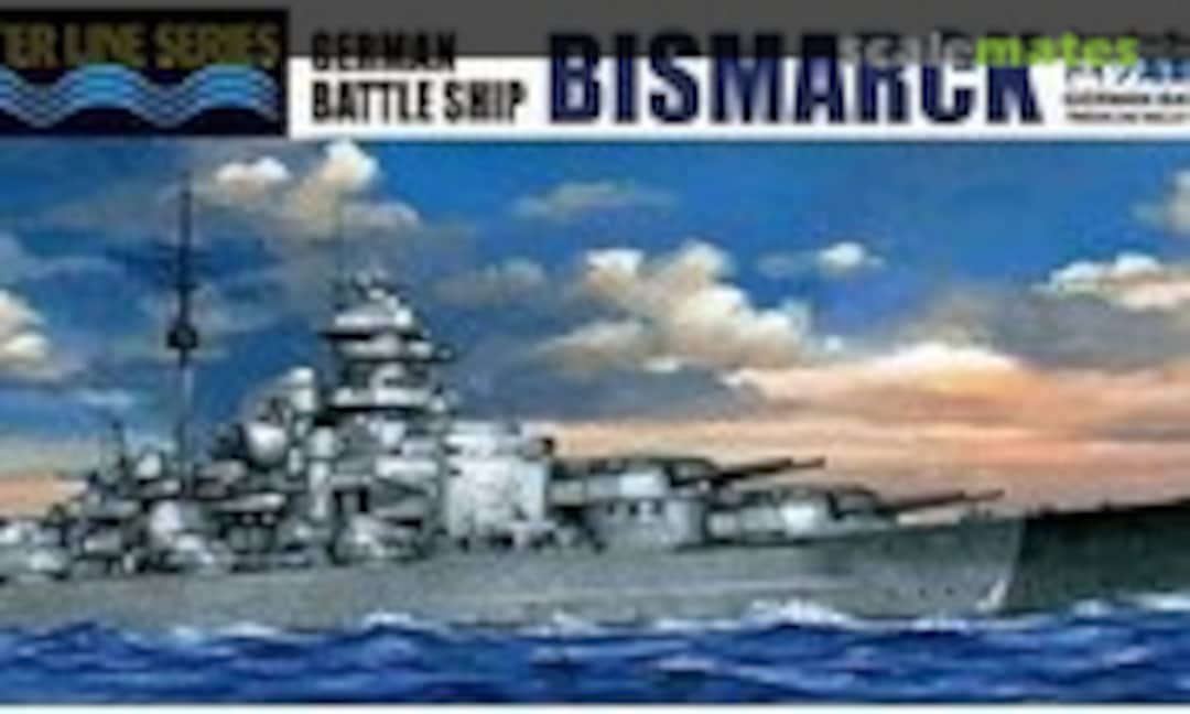 1:700 German Battleship Bismarck (Aoshima 042595) 042595