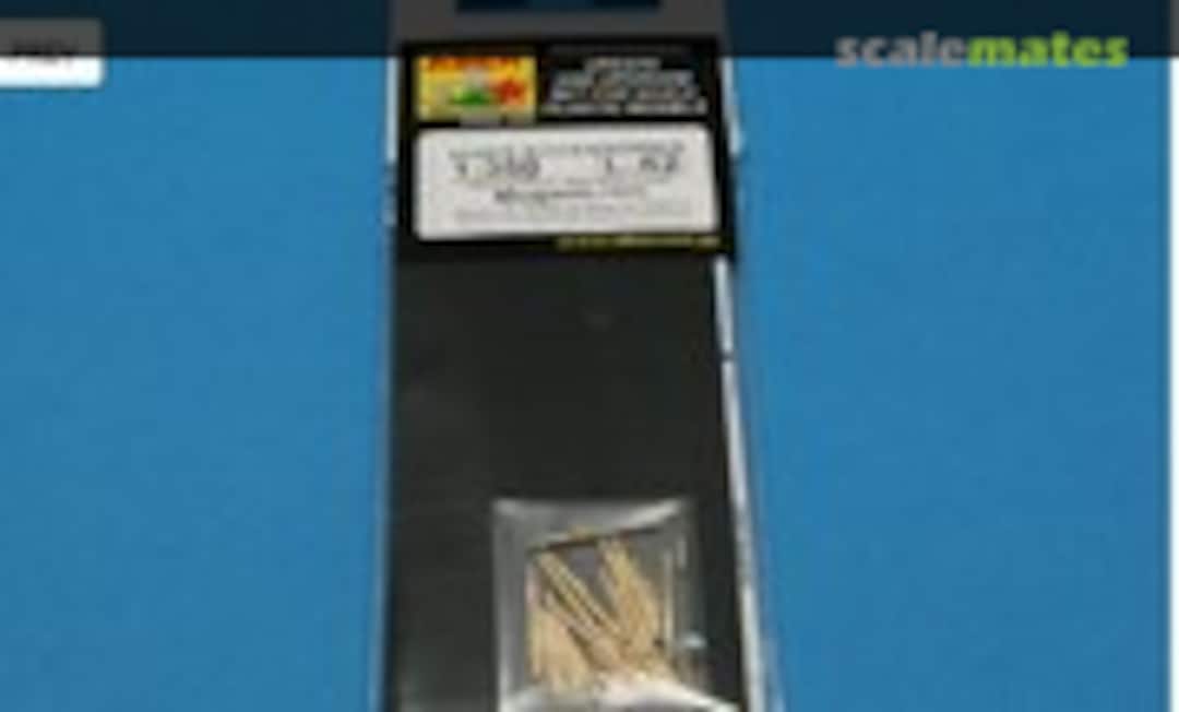 1:350 Set of Barrels for Mogami Heavy Cruiser 1942 (Aber 350L52) 350L52