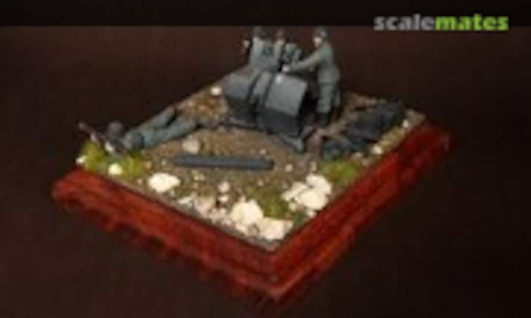 1:35 Crew for 2 cm Flak 38 (SOGA Miniatures SOGA-7) SOGA-7