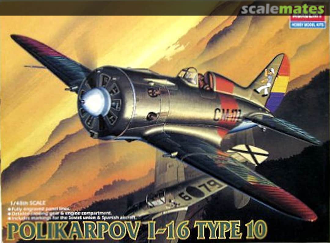 Boxart Polikarpov I-16 Type 10 2127 Academy Boxart Polikarpov I-16 Type 10 2127 Academy