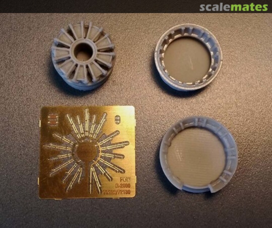 Boxart F4U Corsair R-2800 Engine with nose cowl and cowl flaps 72130 Attack Squadron Boxart F4U Corsair R-2800 Engine with nose cowl and cowl flaps 72130 Attack Squadron