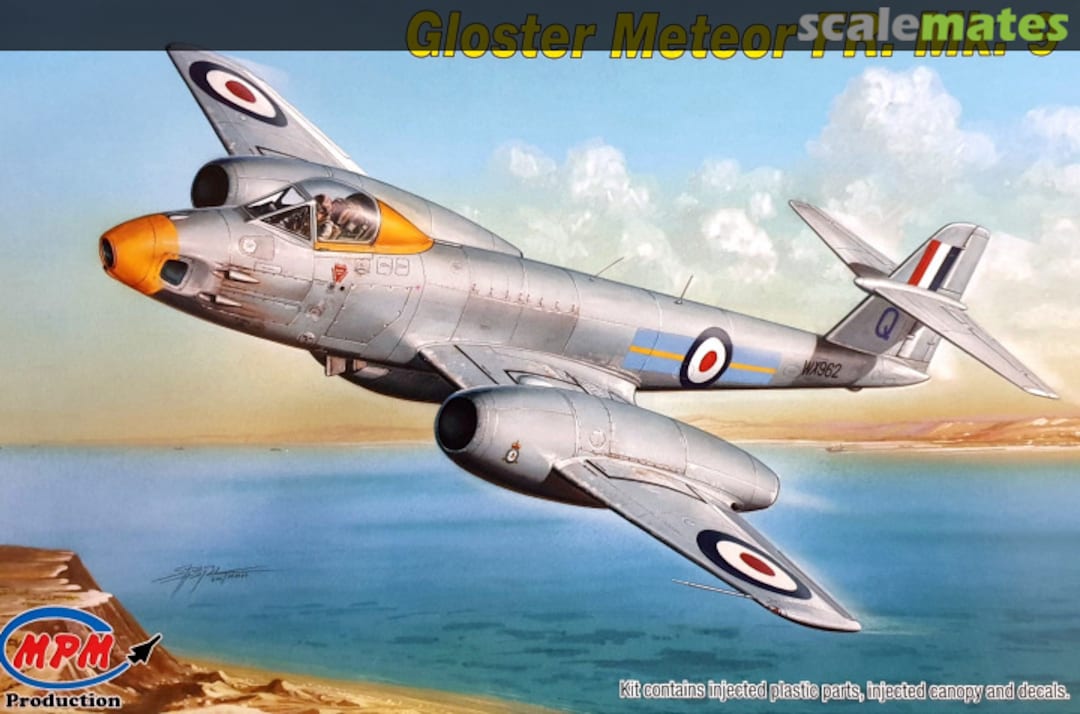 Boxart Gloster Meteor FR. Mk. 9 72534 MPM Production Boxart Gloster Meteor FR. Mk. 9 72534 MPM Production