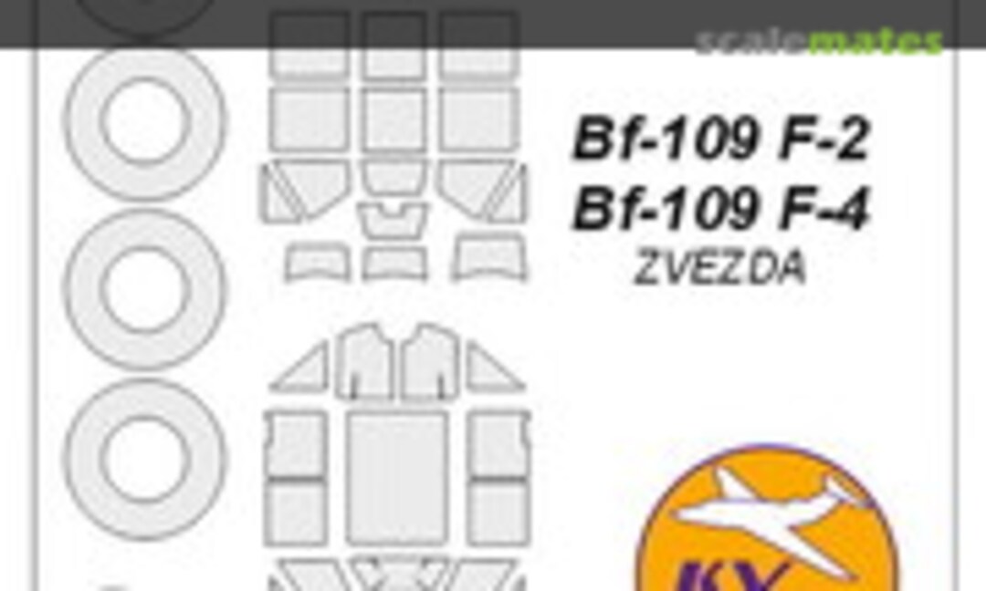 1:48 Bf-109 F-2 / F-4 (KV Models 48008) 48008