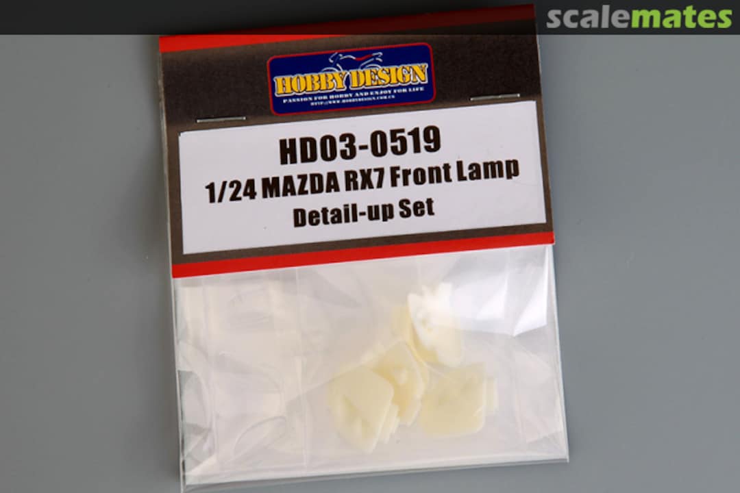 Boxart Mazda RX7 Front Lamp Detail-up Set HD03-0519 Hobby Design