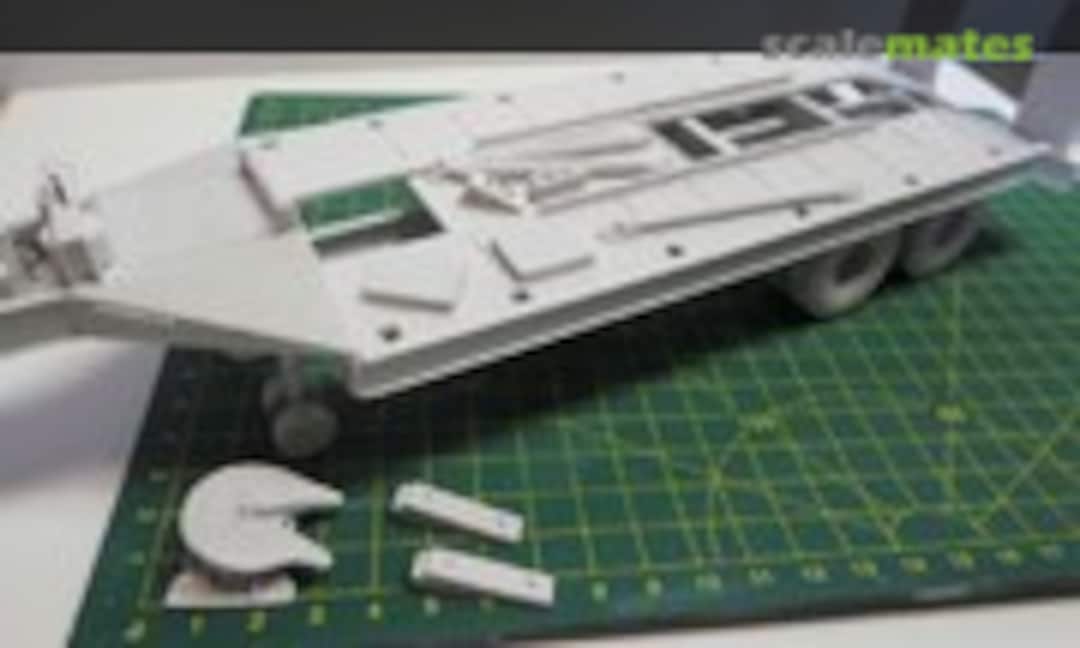 1:35 Heavy semi-trailer MAZ-5203 (ChMZAP-5523) (Customfactory CF3510FK) CF3510FK