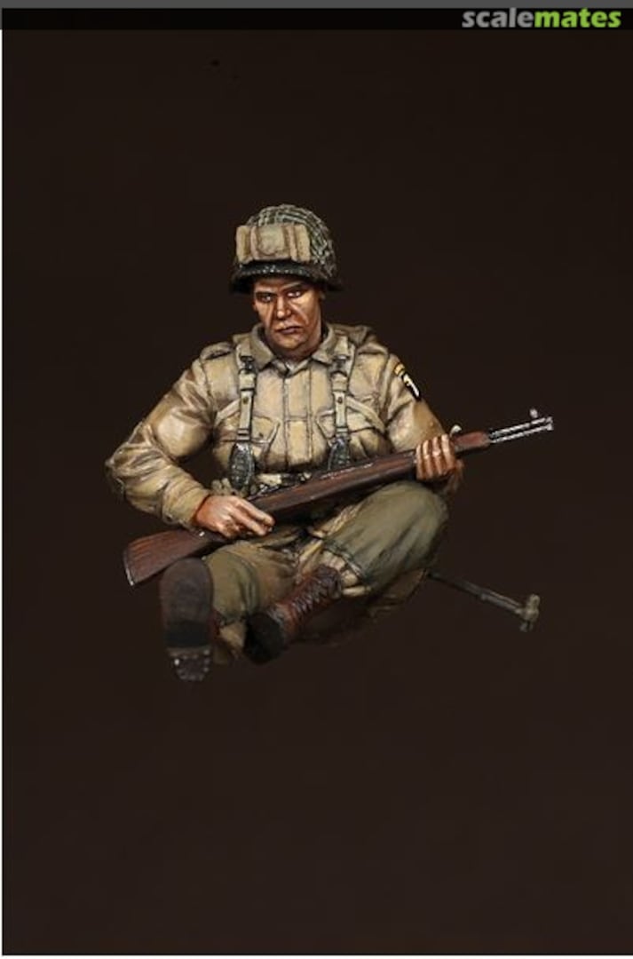 Boxart U.S. Army Airborne on Sherman No.9 3585 SOGA Miniatures Boxart U.S. Army Airborne on Sherman No.9 3585 SOGA Miniatures