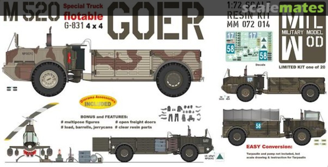 Boxart M520 Goer MM 072 014 Mil Mod Boxart M520 Goer MM 072 014 Mil Mod