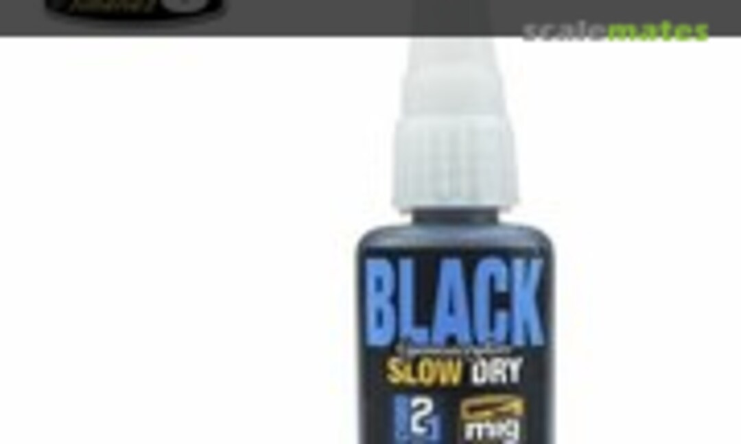 No Black Cyanoacrylate Slow Dry (Ammo by Mig Jimenez A.MIG-8034) A.MIG-8034
