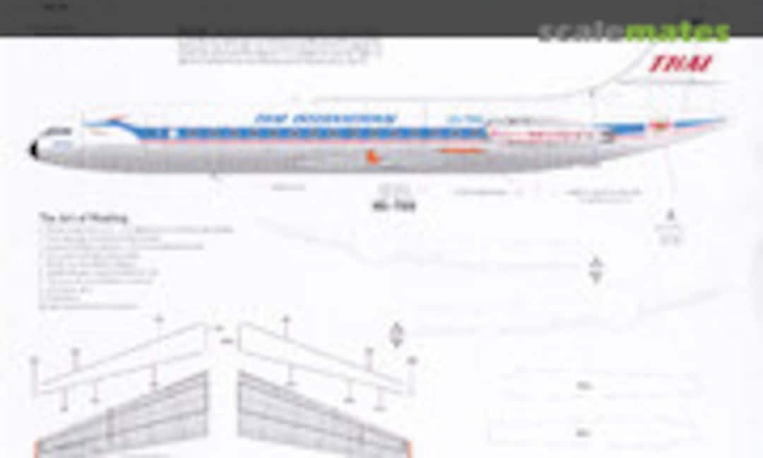 1:72 Thai International - Caravelle III (F-DCAL FD072-306) FD072-306