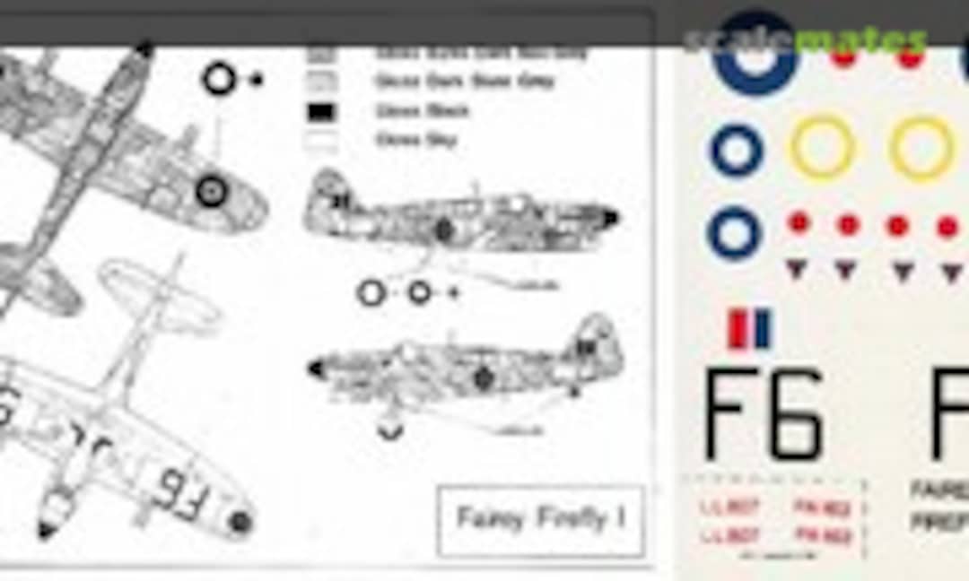 1:72 Fairey Firefly I (Techmod 7228) 7228