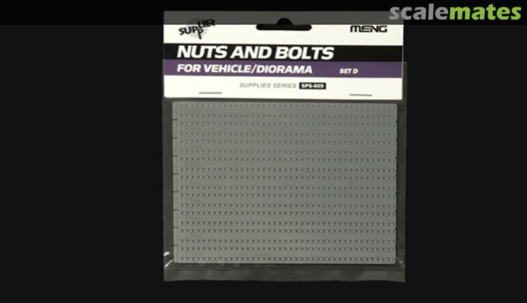 Boxart Nuts and Bolts Set D SPS009 Meng Model
