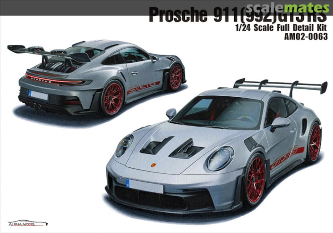 Boxart Porsche 911[992] GT3 RS AM02-0063 Alpha Model