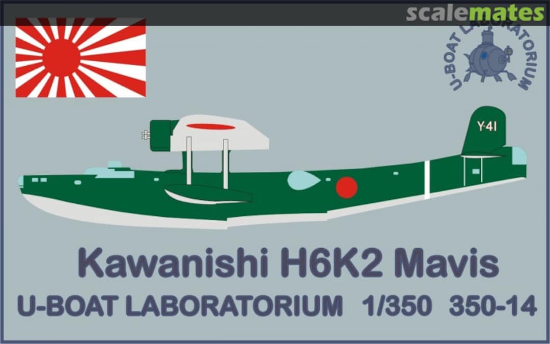 Boxart Kawanishi H6K2 Mavis 350-14 U-Boat-Laboratorium Boxart Kawanishi H6K2 Mavis 350-14 U-Boat-Laboratorium