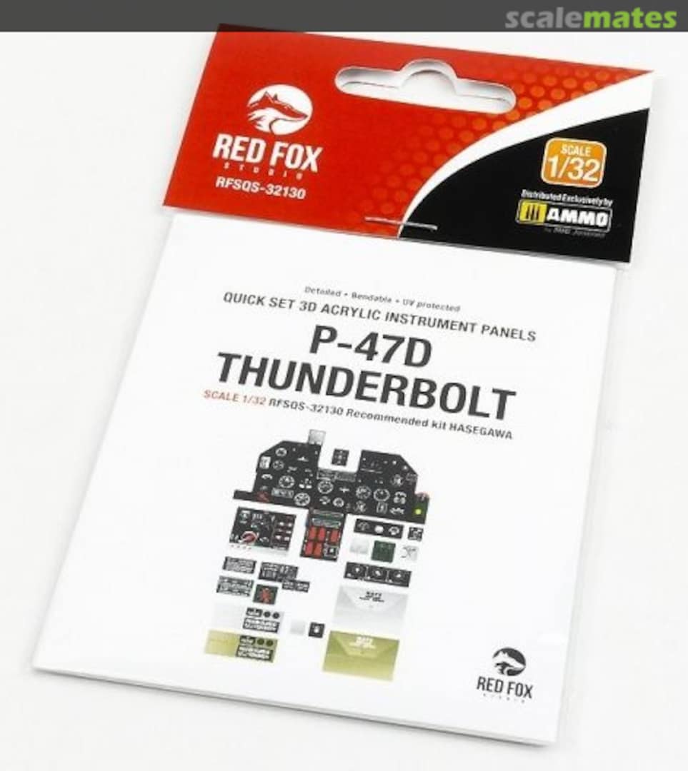 Boxart P-47D Thunderbolt RFSQS-32130 Red Fox Studio