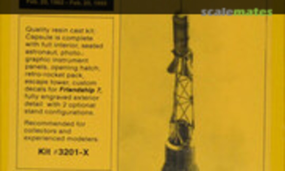 1:32 Mercury Capsule (Collect-Aire Models 3201)