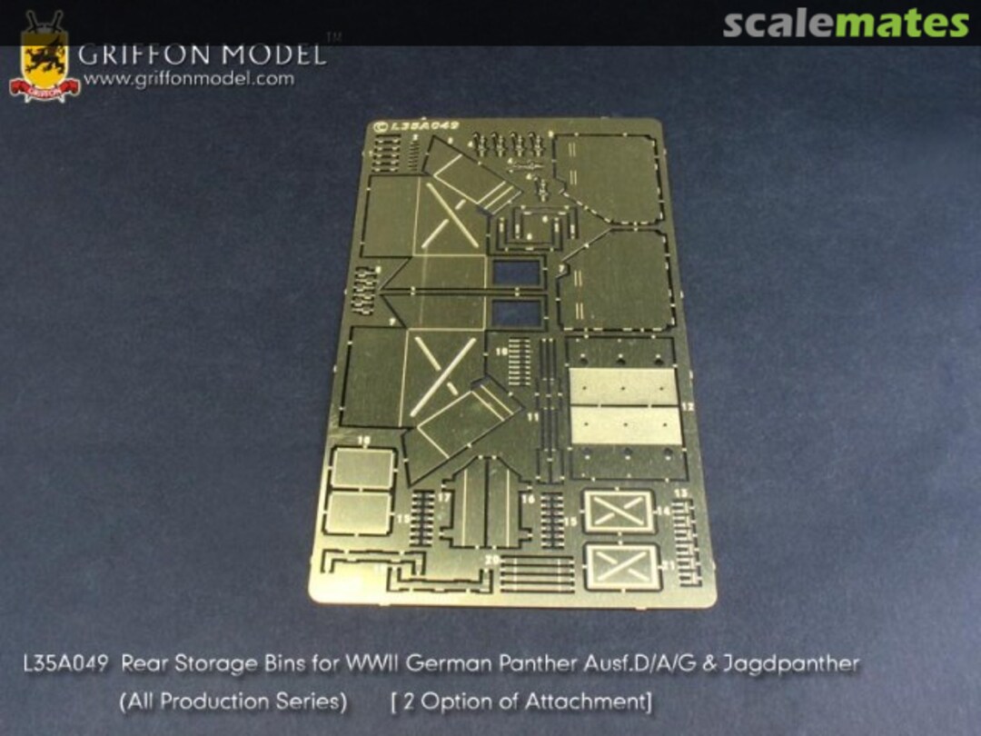 Boxart Rear Storage Bins L35A049 Griffon Model Boxart Rear Storage Bins L35A049 Griffon Model